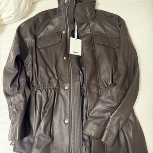 Levi's Women's Rich Brown Leather Jacket